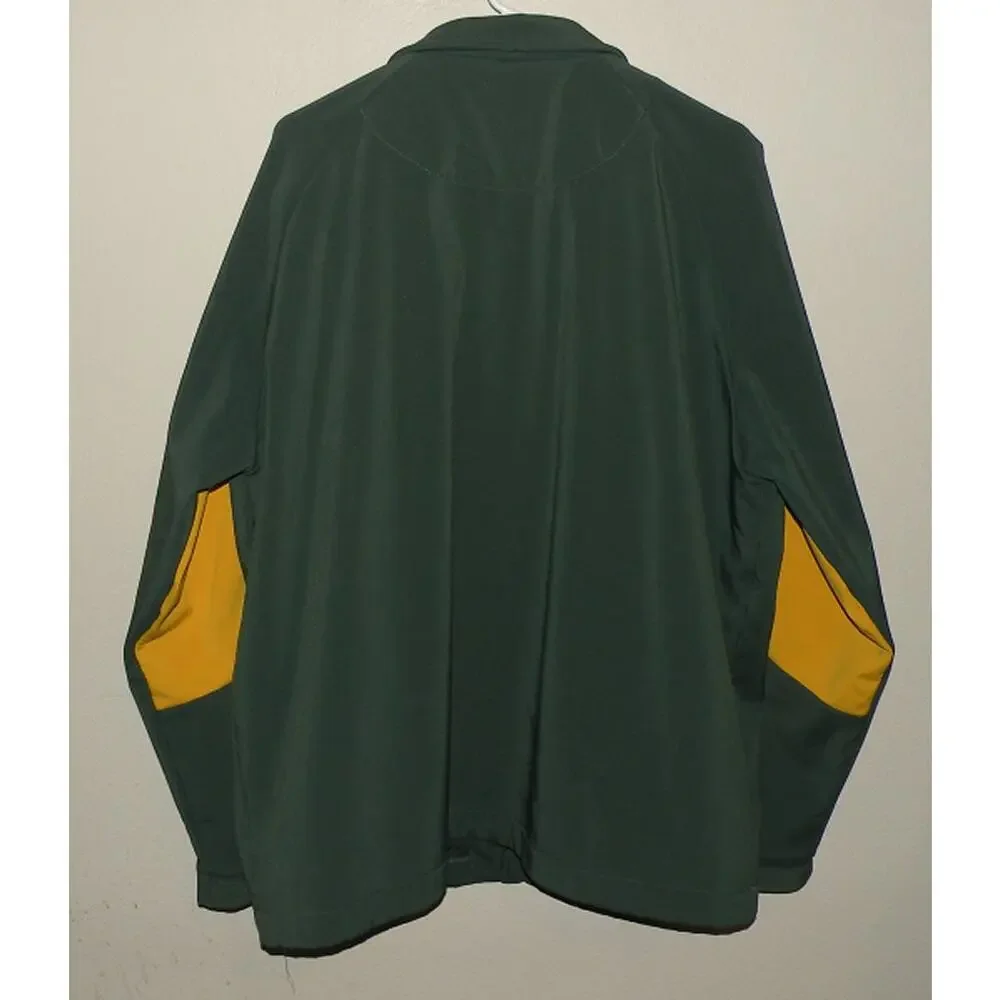 GIII Apparel NFL Green Bay Packers Men’s XL Lined Softshell Jacket Green Yellow